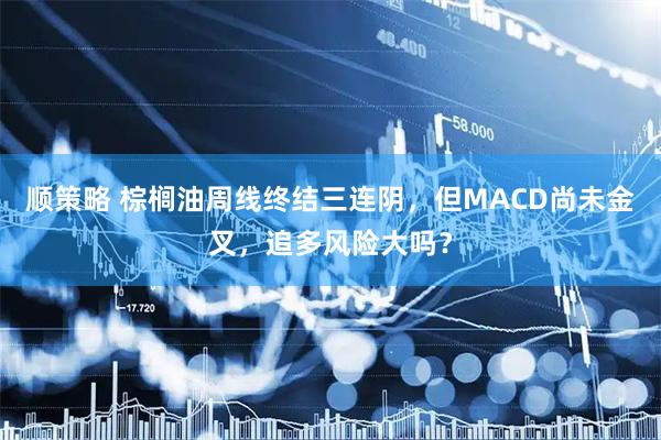 顺策略 棕榈油周线终结三连阴，但MACD尚未金叉，追多风险大吗？