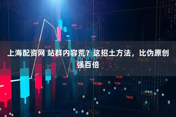 上海配资网 站群内容荒？这招土方法，比伪原创强百倍