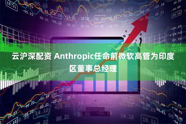 云沪深配资 Anthropic任命前微软高管为印度区董事总经理